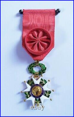 Medaille Officier Légion d'Honneur en Or IIIème Republique Boite Aucoc