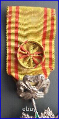 Médaille Officier Nicham Iftikar Tunisie Mohamed Al Hadi Bey 1902 ORIGINAL MEDAL