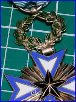 Medaille Officier Ordre De L'etoile Noire Du Benin, France 3eme Republique