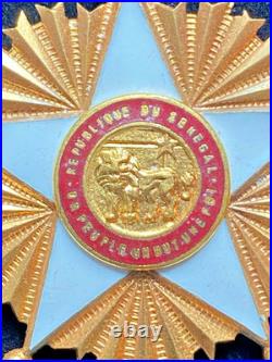 Médaille Officier de l'Ordre National du Lion du Sénégal- Sénégal-1960