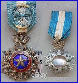 Medaille Officier du Nichan El Anouar- french colonial order medal nicham
