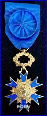Médaille Officier l'Ordre National du Mérite en vermeil avec écrin