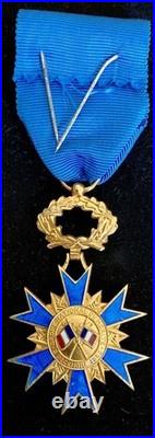 Médaille Officier l'Ordre National du Mérite en vermeil avec écrin