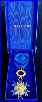 Médaille Officier l'Ordre National du Mérite en vermeil avec écrin