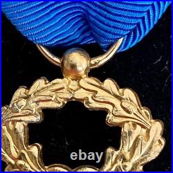 Médaille Officier l'Ordre National du Mérite en vermeil avec écrin