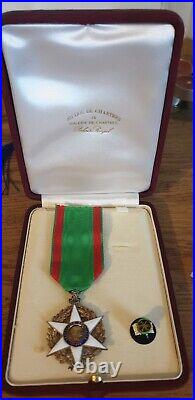 Médaille Ordonnance Chevalier du Mérite Agricole. Vermeil