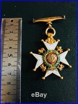 Médaille Ordre De L'ordre Du Bain En Or / Medal Order Of The Bath In Gold