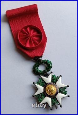 Medaille Ordre Légion d'Honneur officier argent émaillé / French Legion medal