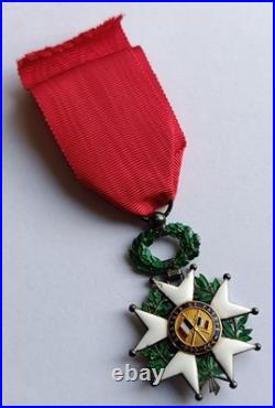 Medaille Ordre Légion d'Honneur officier argent émaillé / French Legion medal