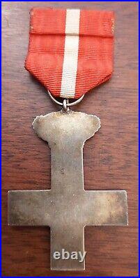 Médaille Ordre Mérite Militaire Espagne Croix Chevalier ORIGINAL ORDER SPAIN