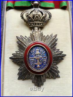 Médaille Ordre Royal Du Cambodge Insigne De Commandeur Vermeil + Écrin