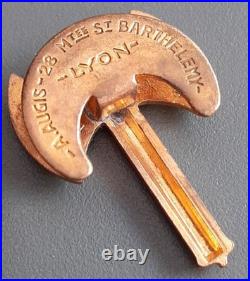 Médaille Ordre de la Francisque 1940 Augis Lyon en superbe état ORIGINAL