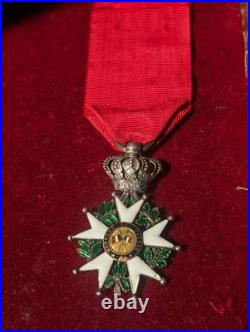 Médaille Ordre de la légion d'honneur demi taille Modèle Monarchie de Juillet