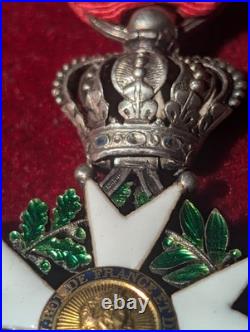 Médaille Ordre de la légion d'honneur demi taille Modèle Monarchie de Juillet