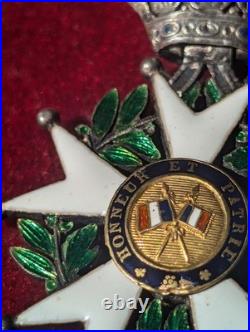 Médaille Ordre de la légion d'honneur demi taille Modèle Monarchie de Juillet