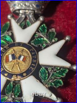 Médaille Ordre de la légion d'honneur demi taille Modèle Monarchie de Juillet