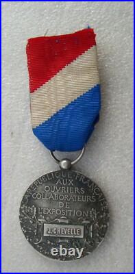 Medaille Ouvriers De L'exposition Universelle 1900 Paris