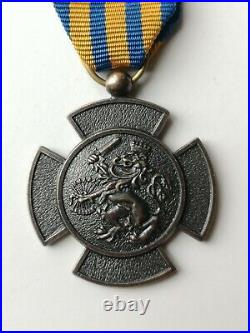 Médaille Pays-bas Croix Lion De Bronze Bronzen Leeuw 1944 Ww2