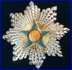 Médaille Plaque Grand Croix Etoile du Bien et du Mérite ORIGINAL France