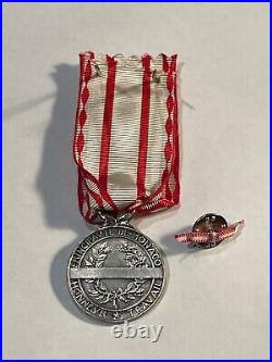 Médaille Principauté de Monaco Honneur et Travail Louis II 1923 Ecrin (158-48)