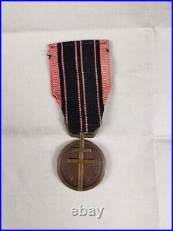 Médaille Résistance Gaunt Londres Diplôme Haute Tarentaise FFI Cdt Lungo Savoie