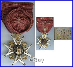 Médaille SAINT LOUIS en Or 15 grammes brut officier poinçon aigle