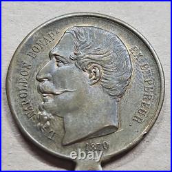 Medaille Satirique 80000 Prisonniers 1870 24mm Sedan Ex Empereur