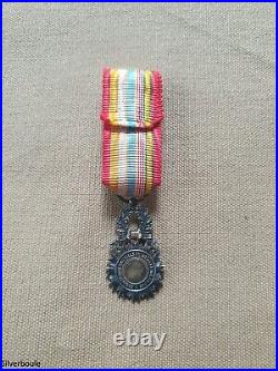 Medaille Societe De Secours Mutuels Francaises Des Ex-militaires En Reduction