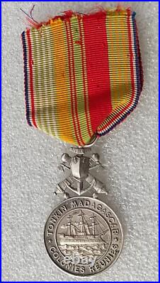 Medaille Tonkin Madagascar Societe Des Anciens Militaires Des Colonies Reunies