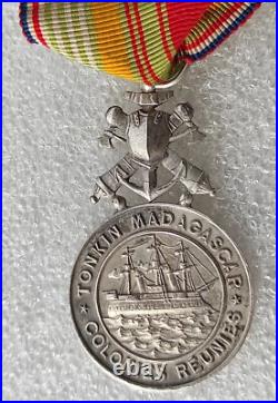Medaille Tonkin Madagascar Societe Des Anciens Militaires Des Colonies Reunies