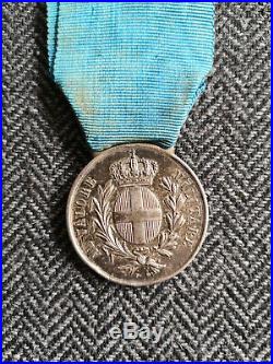 Médaille Valeur Militaire Campagna Della Bassa Italia Rare Al Valore Militare