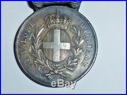 Medaille Valeur Militaire Sardaigne Guerre Italie 1859 Artillerie Collection