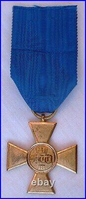 Médaille WWI ALLEMAGNE PRUSSE 25 ANS ARMÉE Guerre 1914/1918 ORIGINAL MEDAL ORDER