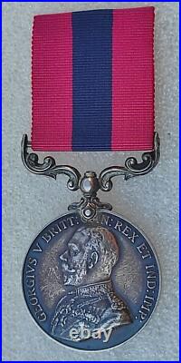 Médaille anglaise DISTINGUISHED CONDUCT MEDAL DCM GEORGE V 1914-1918