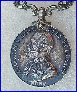 Médaille anglaise DISTINGUISHED CONDUCT MEDAL DCM GEORGE V 1914-1918