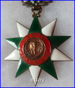 Médaille argent Commandeur Ordre Mérite Ivoirien Côte d'Ivoire Afrique ORIGINAL