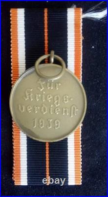 Médaille, broche, lettres de reconnaissance du gouvernement allemand