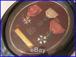 Medaille cadre ordre militaire st louis or ordre du lys et legion honneur
