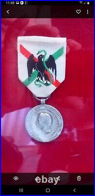 Médaille campagne du Mexique Napoleon III TTBE