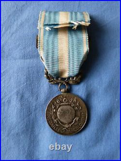 Médaille coloniale agrafe à clapet Iles de la Société