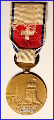Médaille commémo. Des Administratifs de l'Union des Femmes de France. Bronze