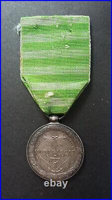 Médaille commémorative de Madagascar. 1ère Expédition 1883-1886