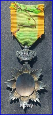 Médaille croix Chevalier ordre du Dragon D'Annam Ordre Dragon Vert Indochine