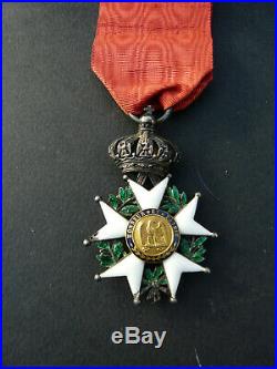 Médaille croix commandeur legion honneur 2 eme empire napoleon