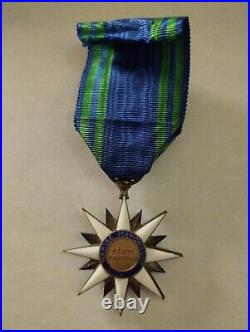 Médaille croix d'officier de l'ordre du mérite maritime