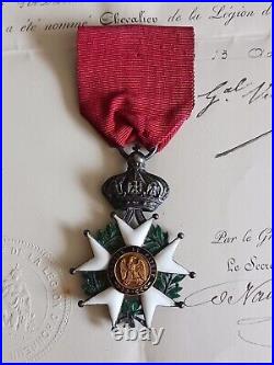 Medaille croix legion d'honneur second empire