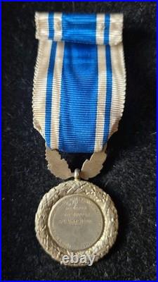 Médaille d'Honneur de l'Hygiène. Classe or, en vermeil