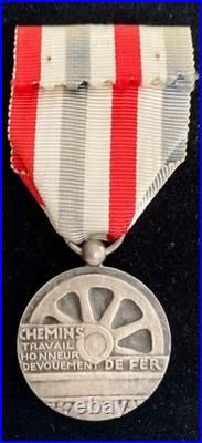 Médaille d'Honneur des Chemins de Fer Coloniaux Cameroun bronze