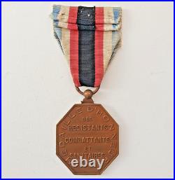 Médaille d'Honneur des Résistants Combattants et Sanitaires, 1940-1945