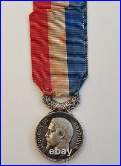 Médaille d'Honneur des actes de Dévouements, Ministère de lintérieur, 1857